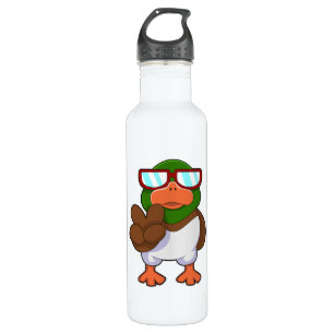 Duck with Sunglasses 710 Ml Water Bottle