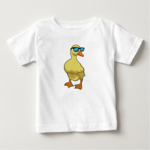 Duck with Sunglasses Baby T-Shirt