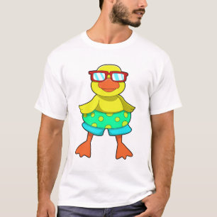 Duck with Swim ring & Sunglasses T-Shirt