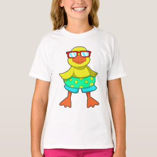 Duck with Swim ring & Sunglasses T-Shirt