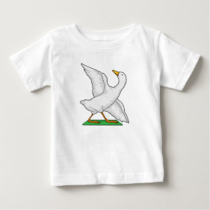 Duck Yoga Meditation Fitness Baby T-Shirt