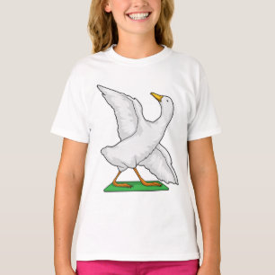 Duck Yoga Meditation Fitness T-Shirt