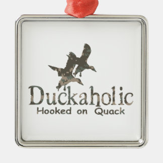 DUCKAHOLIC METAL TREE DECORATION