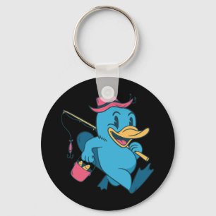 Duckbill Fisherman Key Ring