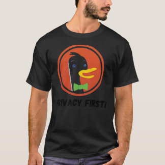 DuckDuckGo Privacy Web Browser For Internet Classi T-Shirt