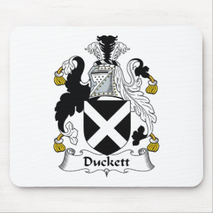 Duckett Family Crest Mouse Mat