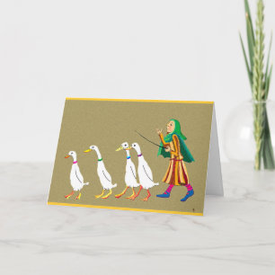 Duckherd  holiday card