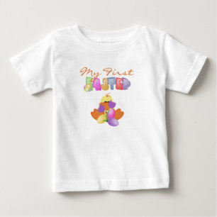 Duckie and Tulips First Easter Tshirt