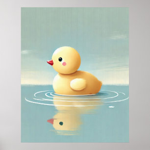 Duckie Daydreams Poster