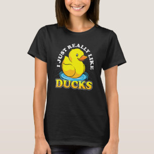 Duckie Duckling Ducky Bath Toy Cute Rubber Duck T-Shirt