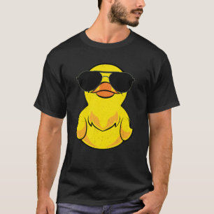Duckling Duckie Sunglasses Ducky Rubber Duck T-Shirt
