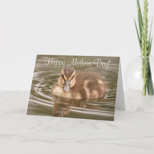 Duckling Mothers' Day Card (Front)