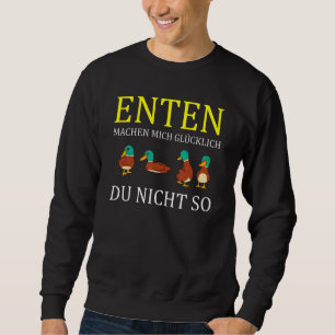 Duckling Rubber Duck Quack Pond Saying Sweatshirt