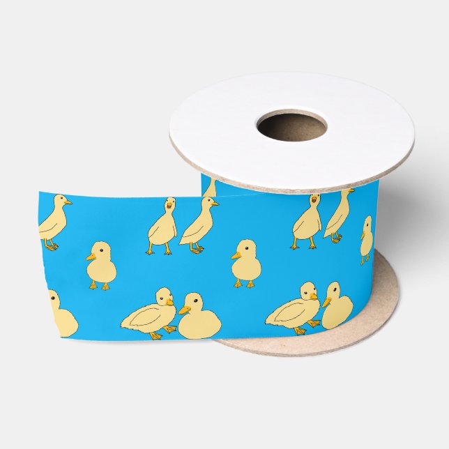 Ducklings Satin Ribbon (Spool)