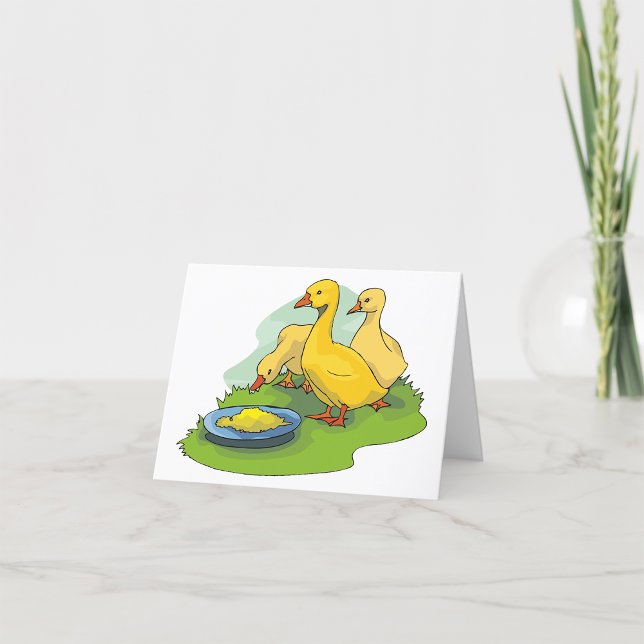 Ducklings Thank You Card (Creator Uploaded)