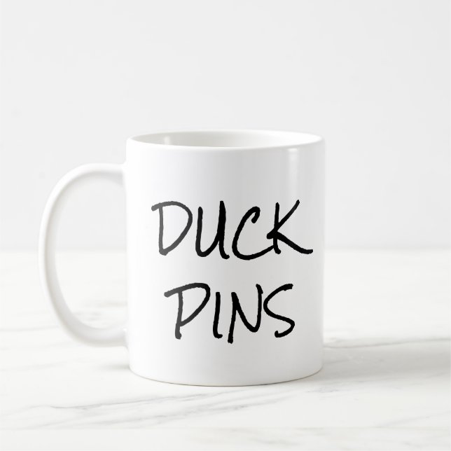Duckpins Mug (Left)
