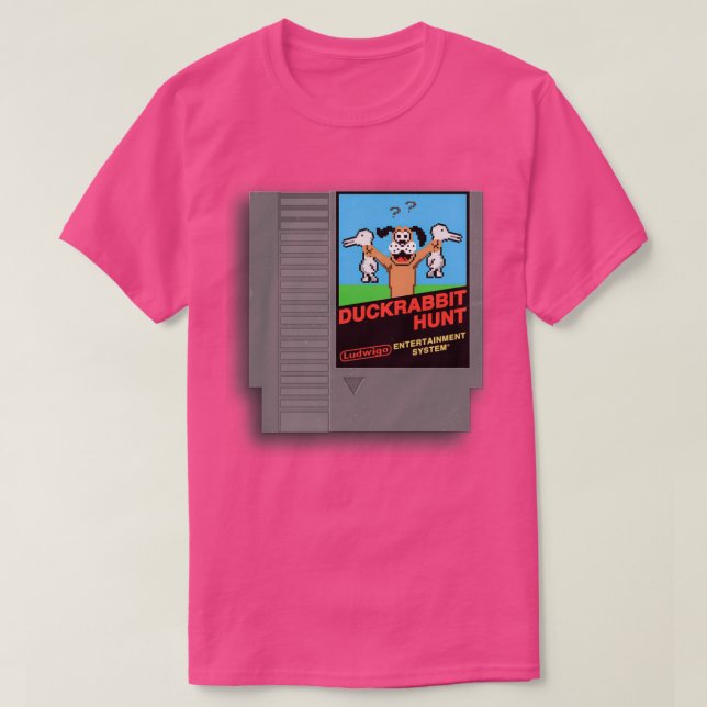 DuckRabbit Hunt Cartridge T-Shirt (Design Front)