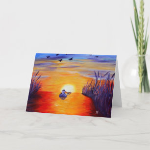 Ducks at the Lake - Greeting Card