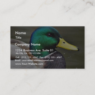 Ducks Bills Business Card