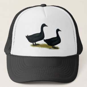 Ducks: Black Cayugas Trucker Hat