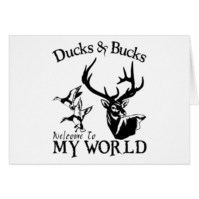 DUCKS & BUCKS (Front Horizontal)