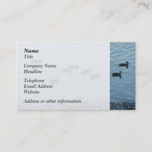 Ducks. Business Card