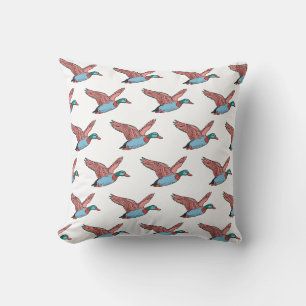 Ducks can fly! cushion