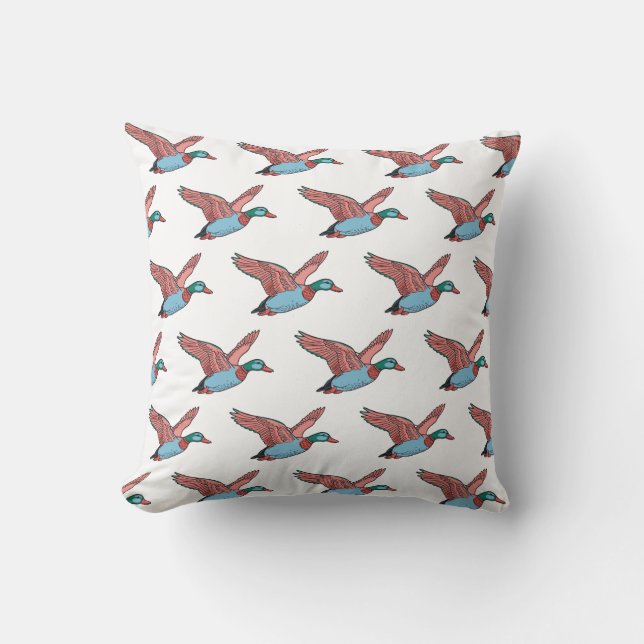 Ducks can fly!  cushion (Front)