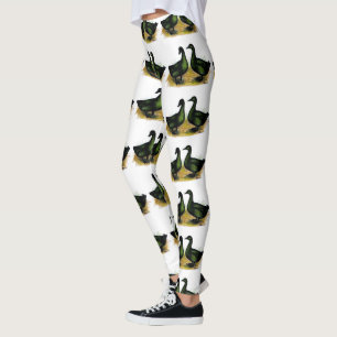 Ducks:  Cayuga Pair Leggings
