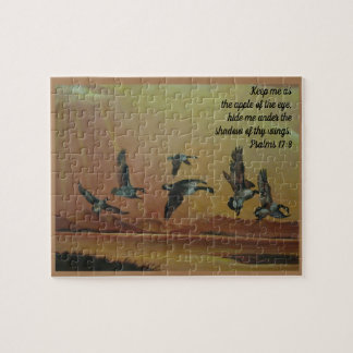 Ducks Flying Jigsaw Puzzle