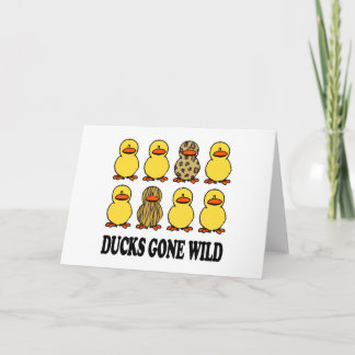 Ducks Gone Wild Card
