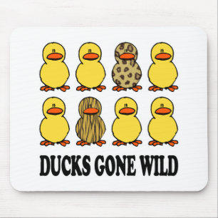 Ducks Gone Wild Mouse Mat