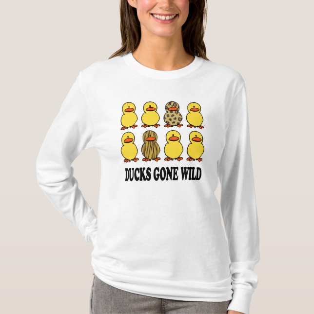 Ducks Gone Wild T-Shirt (Front)