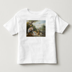 Ducks in a River Landscape Toddler T-Shirt