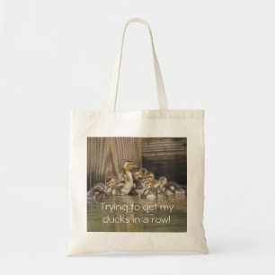 Ducks in a Row Tote Bag