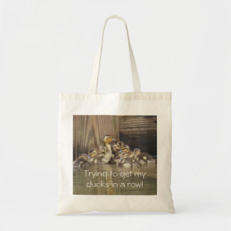 Ducks in a Row Tote Bag
