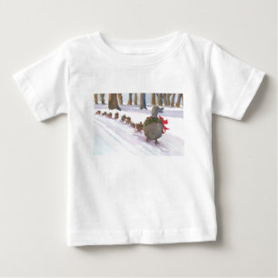 ducks in boston common during the winter holidays baby T-Shirt