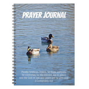 Ducks In Water Prayer Journal