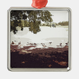 Ducks.jpg Metal Tree Decoration