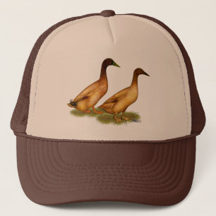 Ducks:  Khaki Campbell Trucker Hat