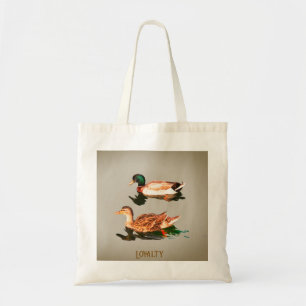 Ducks mallards. Loyalty Tote Bag
