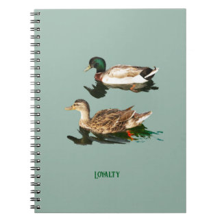 Ducks mallards notebook