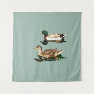 Ducks mallards tapestry