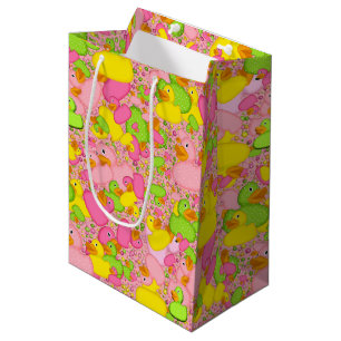 Ducks-n-Dots-Style-2-Lt Pink-GIFT BAG M