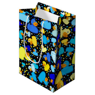 Ducks-n-Dots-Style-3-Black-GIFT BAG M