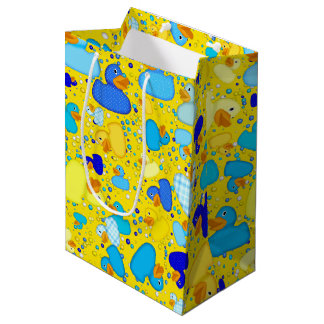 Ducks-n-Dots-Style-3-Drk Yellow-GIFT BAG M