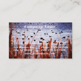 Ducks on Pond Business Card