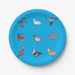 Ducks Paper Plate