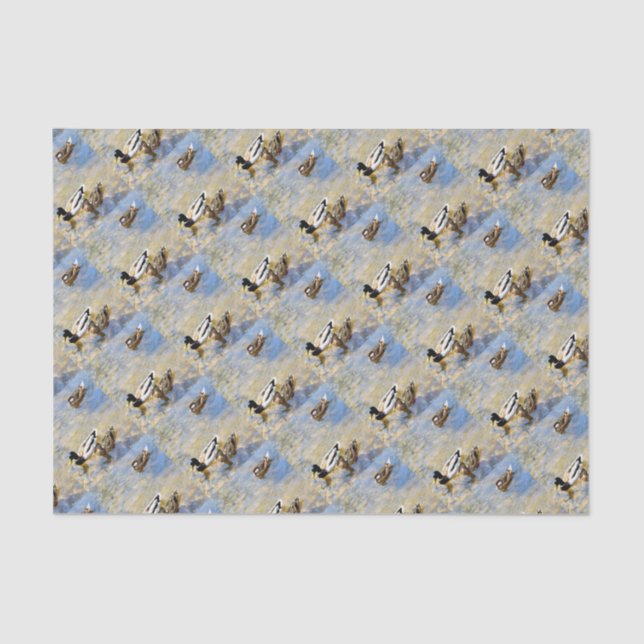 Ducks Photo Tissue Paper (Front)