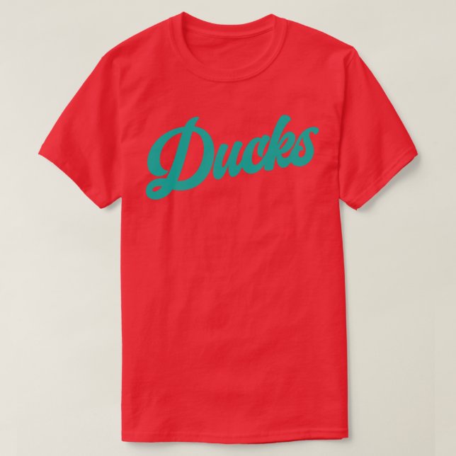 Ducks Retro Anaheim Ducks T-Shirt (Design Front)